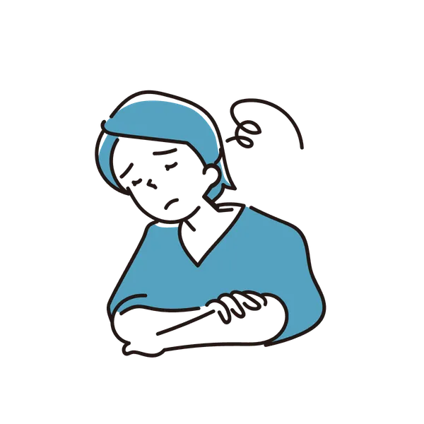 インスタやTikTokを見て踊れるか不安な女性